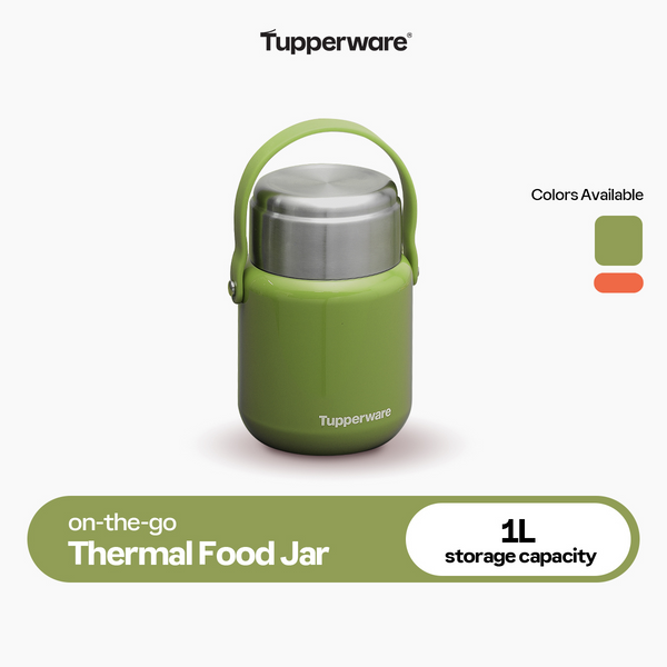 Tupperware Thermal Food Jar 1L with Cutlery