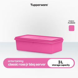 Tupperware Classic Rose JR BBQ Server