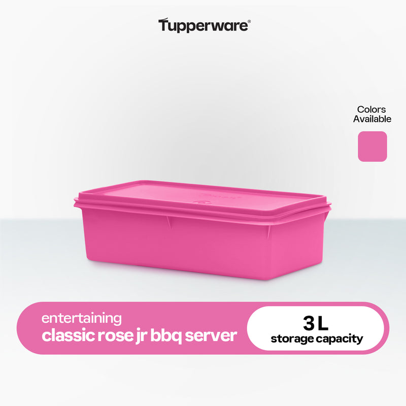 Tupperware Classic Rose JR BBQ Server