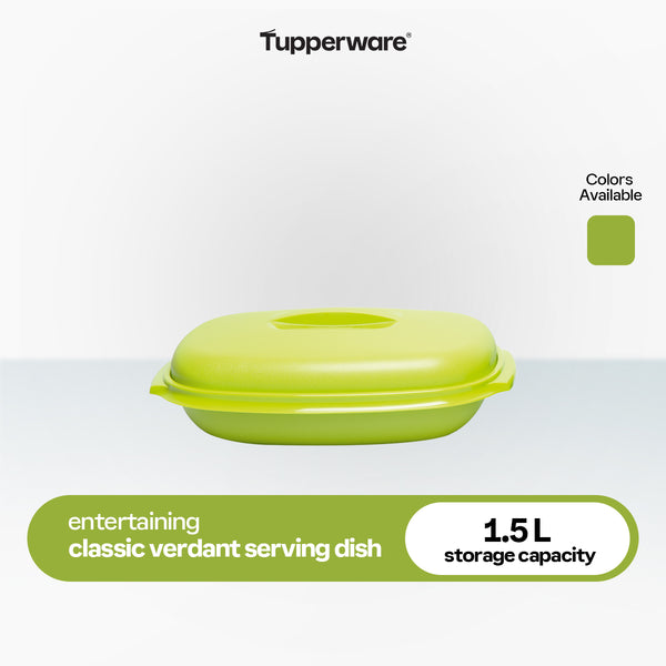 Tupperware Classic Verdant Serving Dish