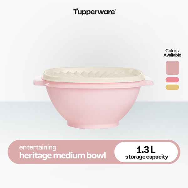 Tupperware Heritage Medium Bowl 1.3 L