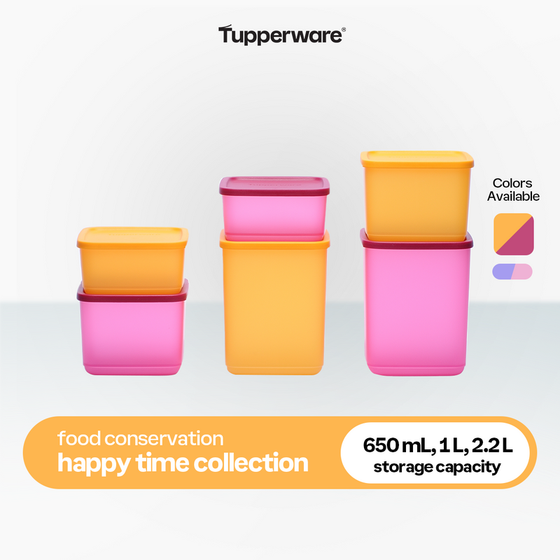 Tupperware Happy Time Collection Boxed Set