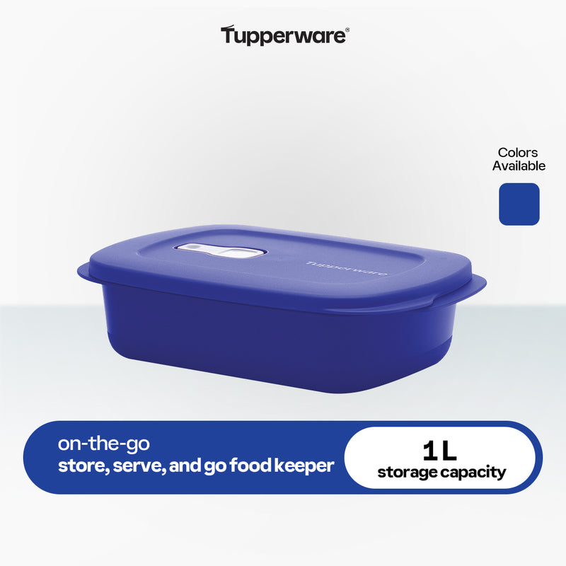 Tupperware Store, Serve and Go Food Keeper 1 L