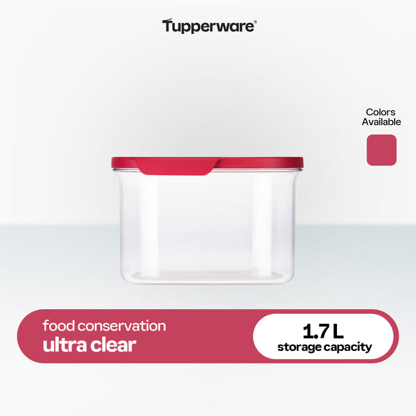 Tupperware Ultra Clear Square 1.7 L