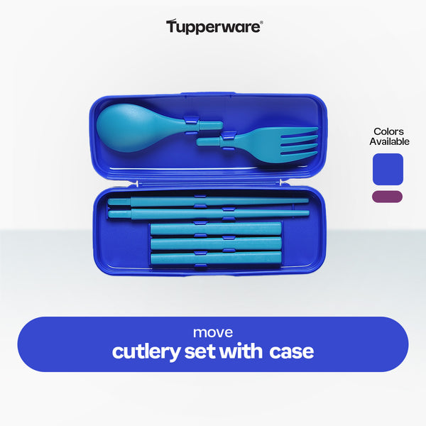 Tupperware Cutlery Set with Case