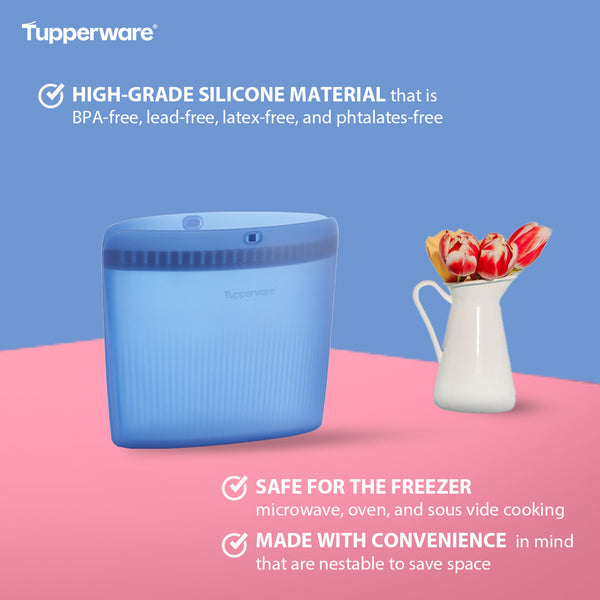 Tupperware Ultimate Silicone Bag Large 1.8 L