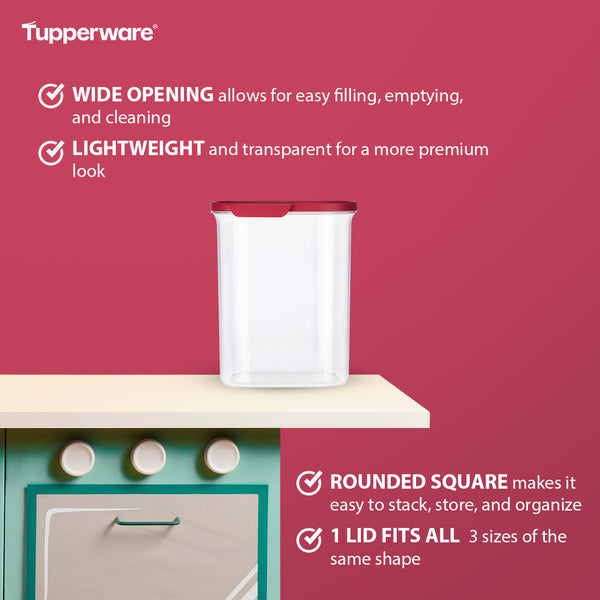 Tupperware Ultra Clear Square 3.6 L