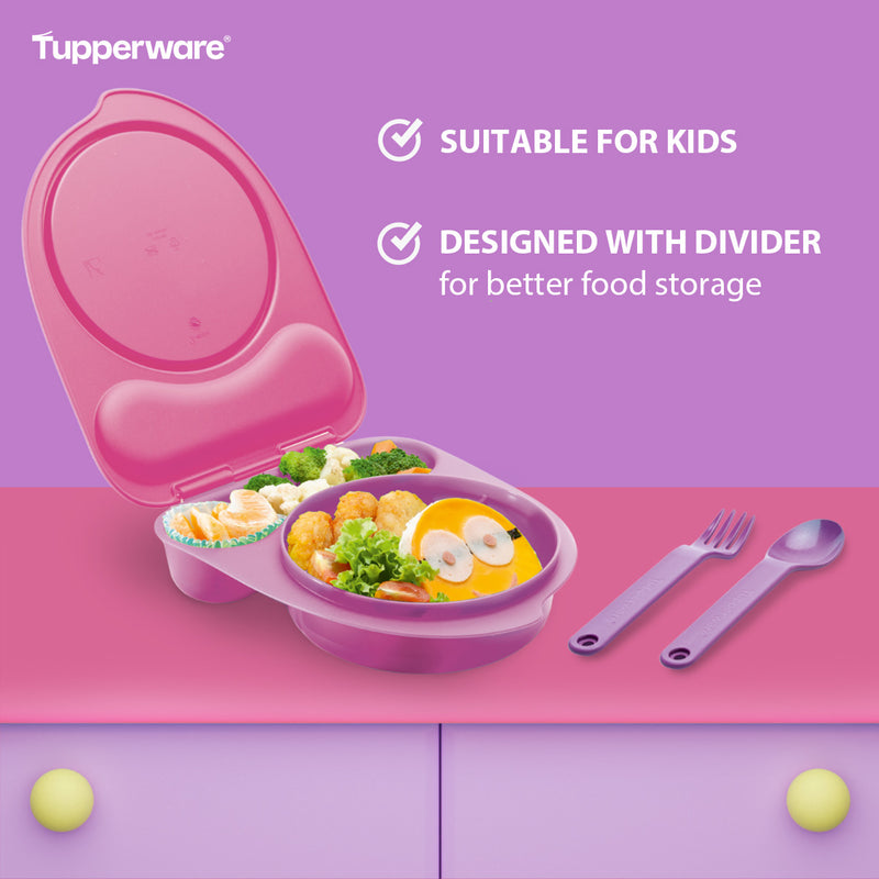 Tupperware Lunch Set with Cutlery