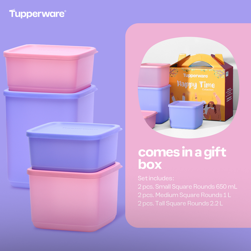 Tupperware Happy Time Collection Boxed Set