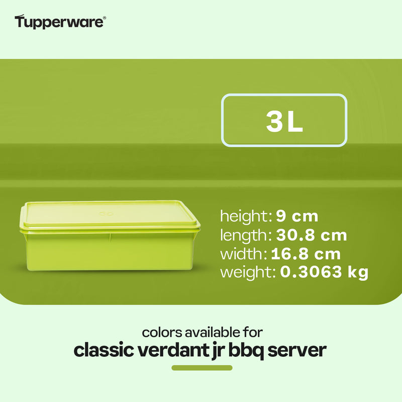 Tupperware Classic Verdant JR BBQ Server