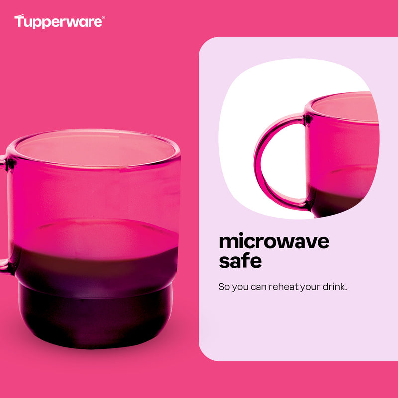 Tupperware 2-pc. Coffee Mug