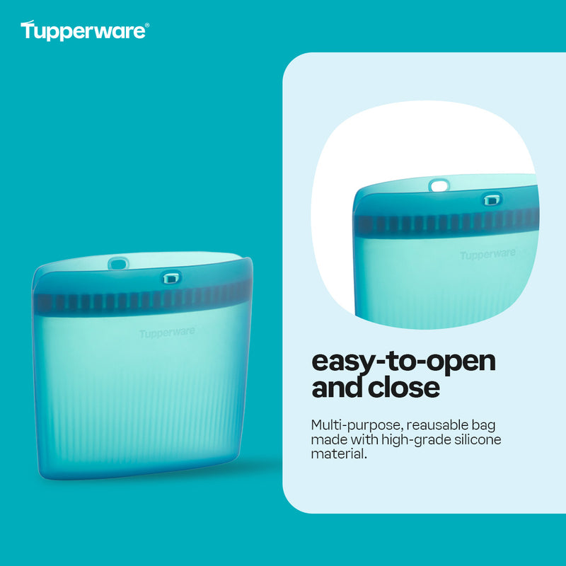 Tupperware Ultimate Silicone Bag Medium 1 L