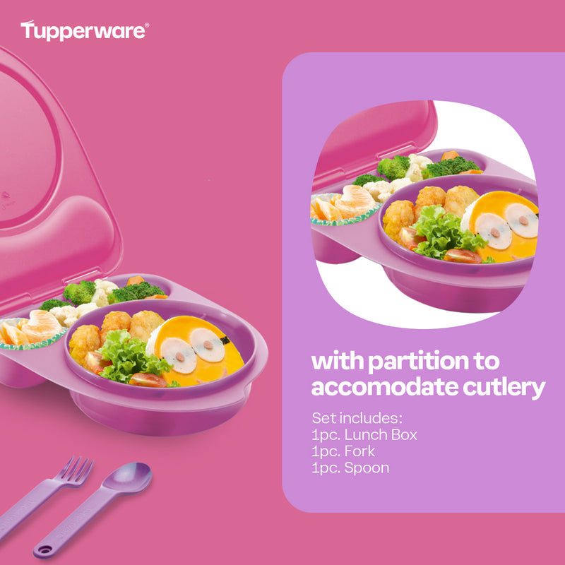 Tupperware Lunch Set with Cutlery