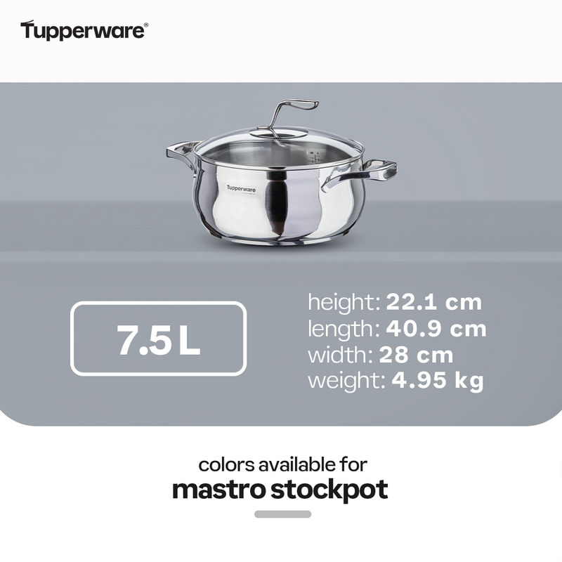 Tupperware Mastro Stockpot 7.5 L