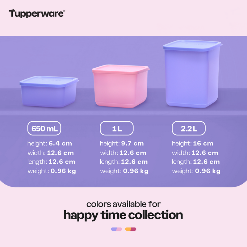 Tupperware Happy Time Collection Boxed Set