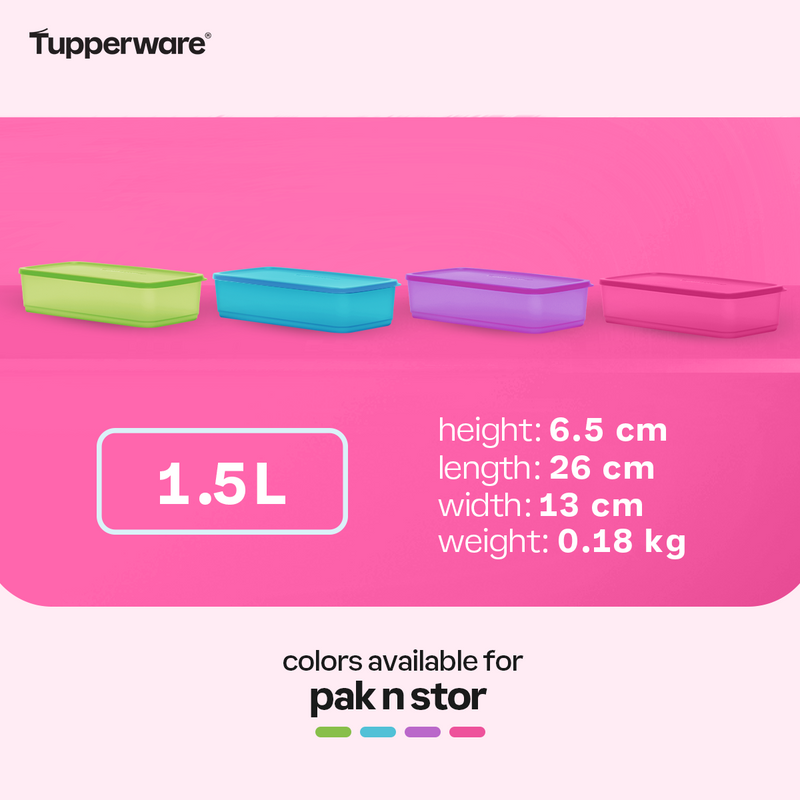 Tupperware Pak N Stor