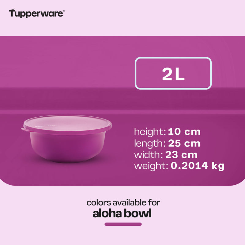 Tupperware Aloha Bowl 2 L