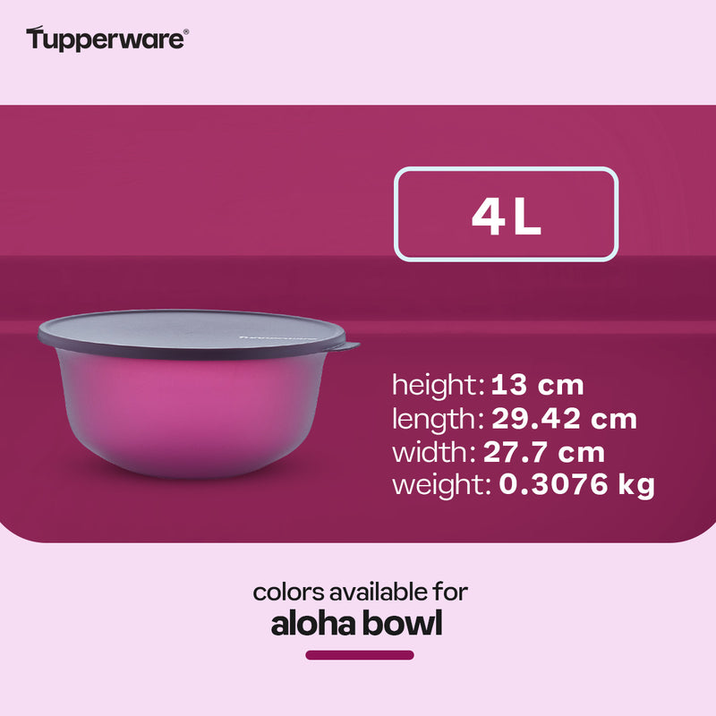 Tupperware Aloha Bowl 4 L