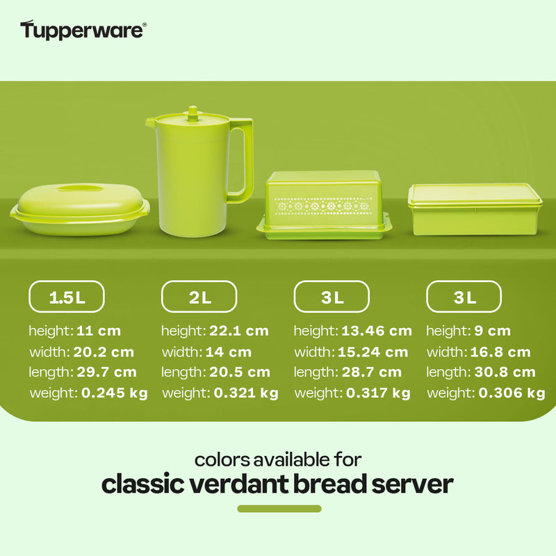 Tupperware Classic Verdant JR BBQ Server