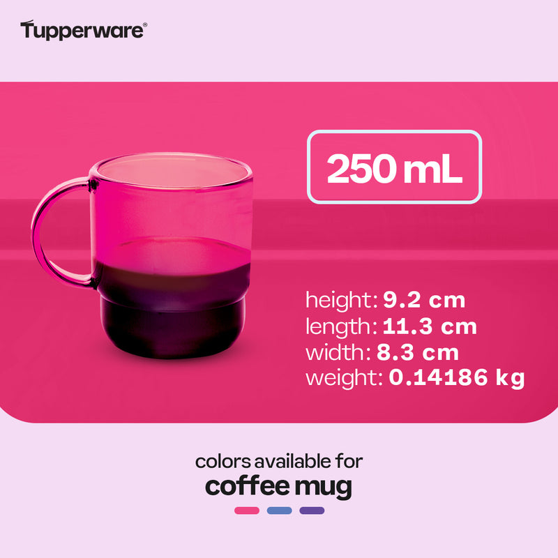 Tupperware 2-pc. Coffee Mug