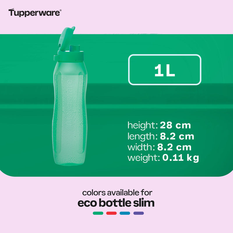 Tupperware 1 L Eco Bottle Slim