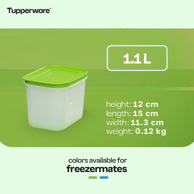 Tupperware Freezermates Plus Small High 1.1 L