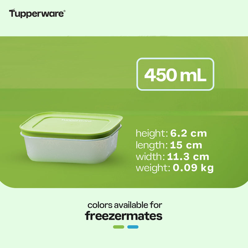 Tupperware Freezermates Plus Small Low 450 mL