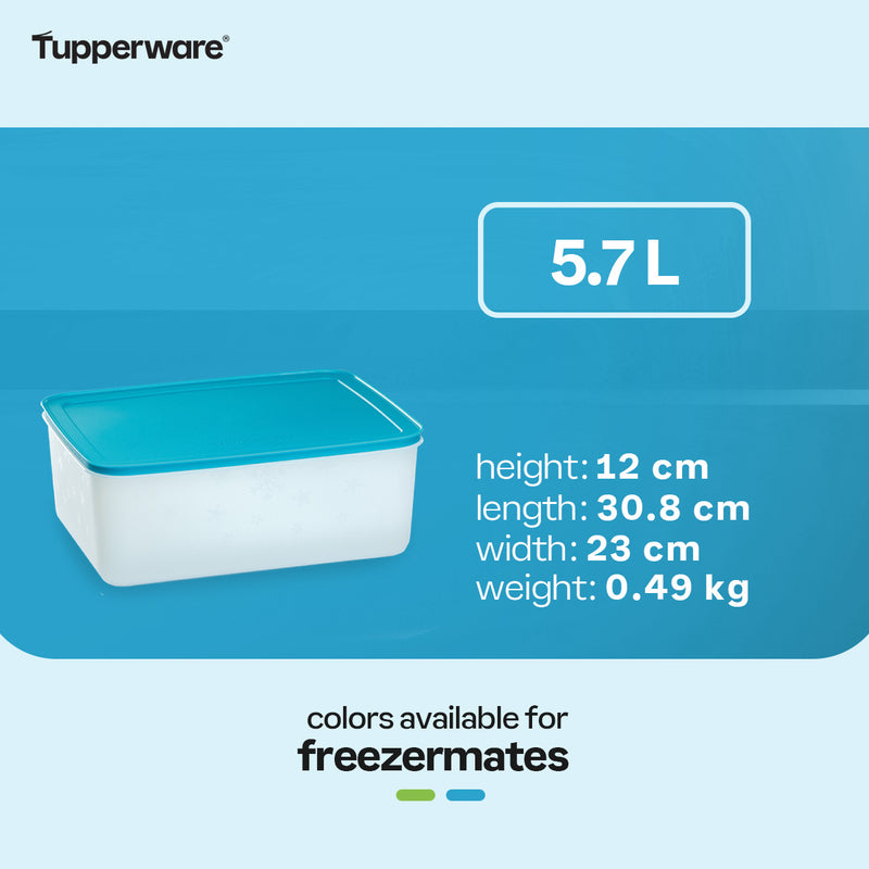 Tupperware Freezermates Plus Large High 5.7 L