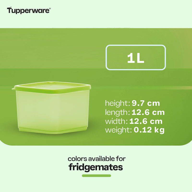 Tupperware Fridgemates Medium Square Rounds