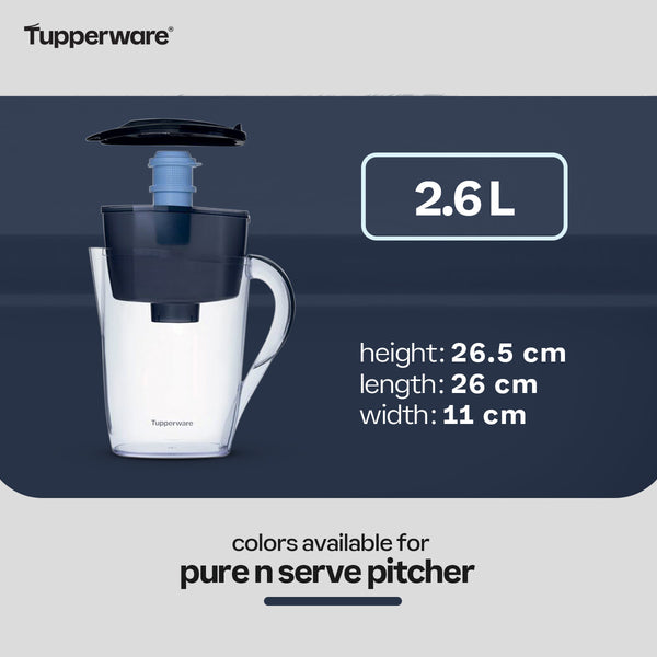 Tupperware Pure N Serve Pitcher