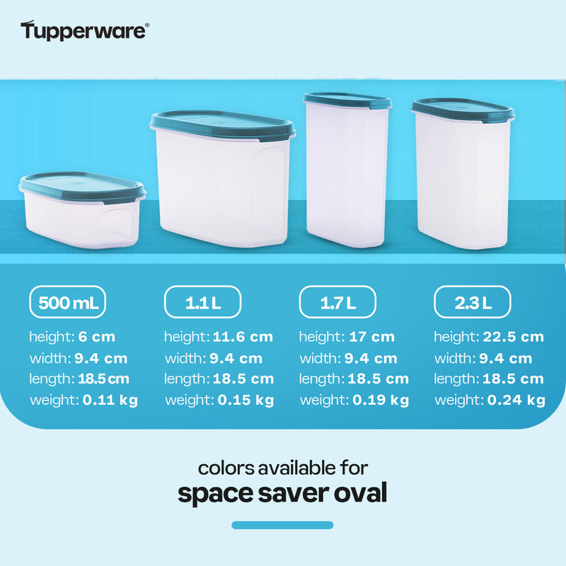 Tupperware Space Saver Oval #2