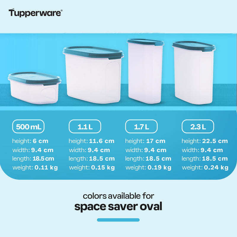 Tupperware Space Saver Oval #1