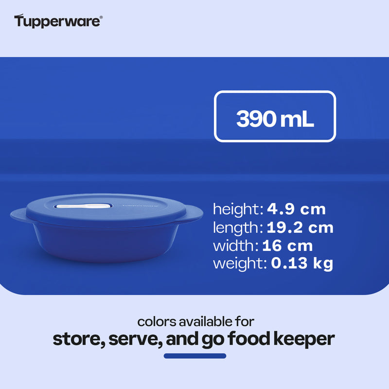 Tupperware Store, Serve and Go Food Keeper 390 mL