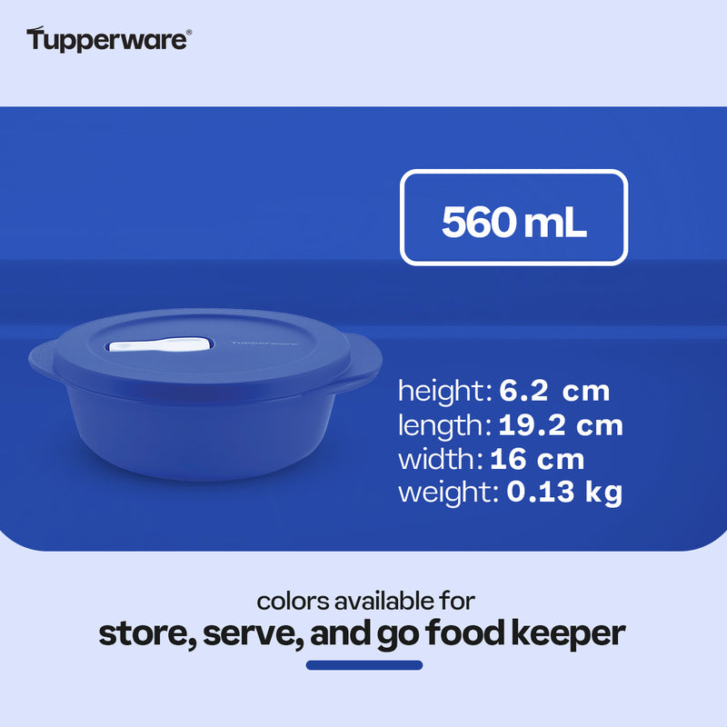 Tupperware Store, Serve and Go Food Keeper 560 mL