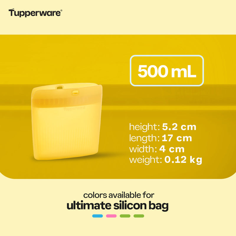 Tupperware Ultimate Silicone Bag Small 540 mL