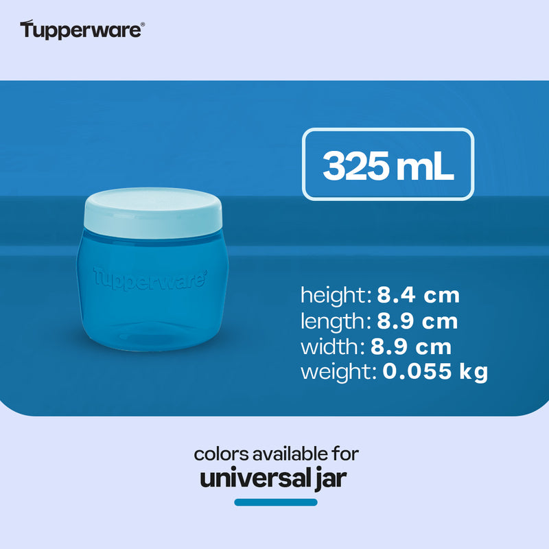 Tupperware 3-pc. Universal Jar 325 mL