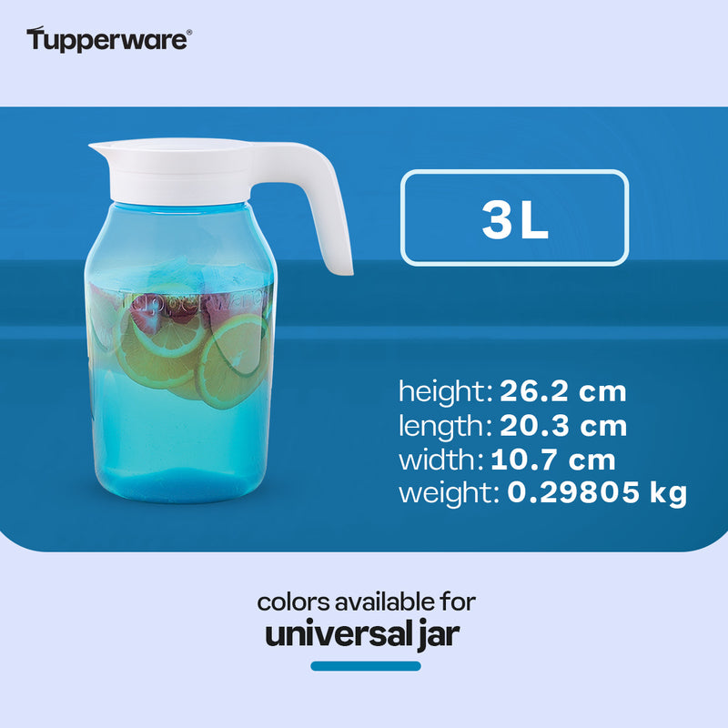 Tupperware Universal Jar Pitcher 3 L