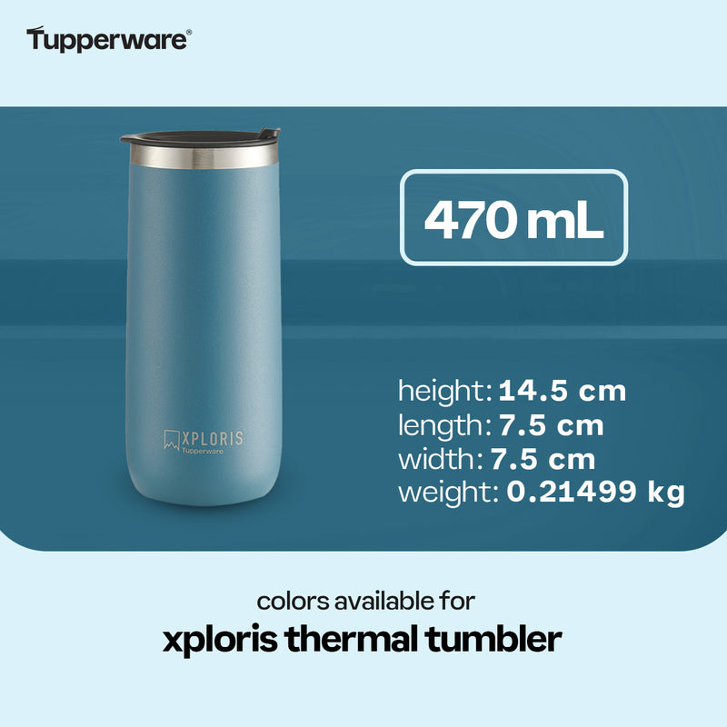 Tupperware Xploris Thermal Tumbler 470 mL