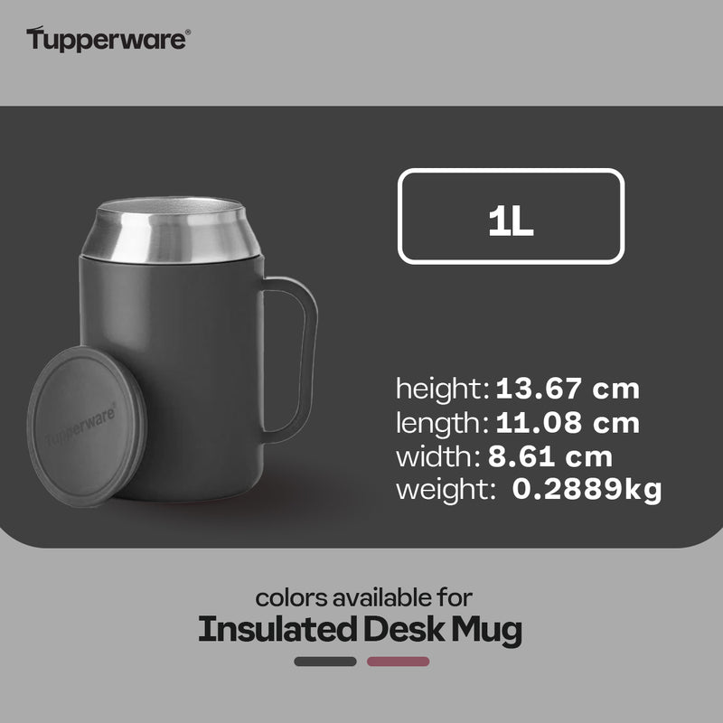 Tupperware Insulated Desk Mug