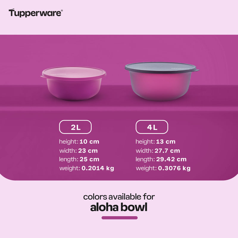 Tupperware Aloha Bowl 2 L