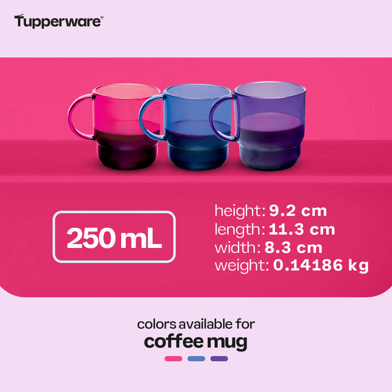 Tupperware 2-pc. Coffee Mug