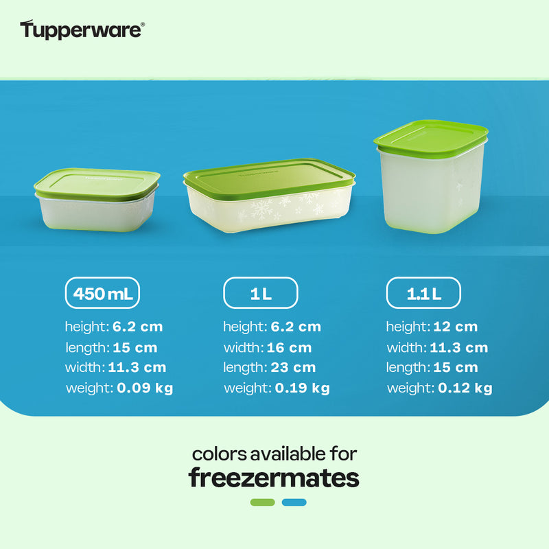 Tupperware Freezermates Plus Large High 5.7 L