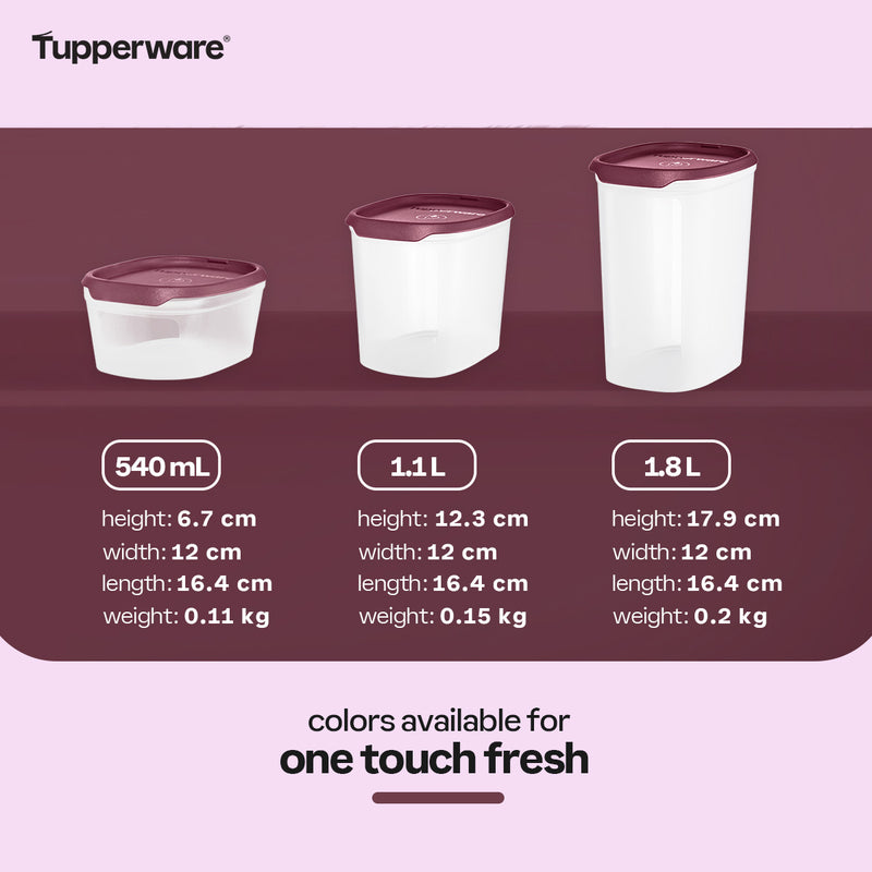 Tupperware One Touch Fresh 1.1 L