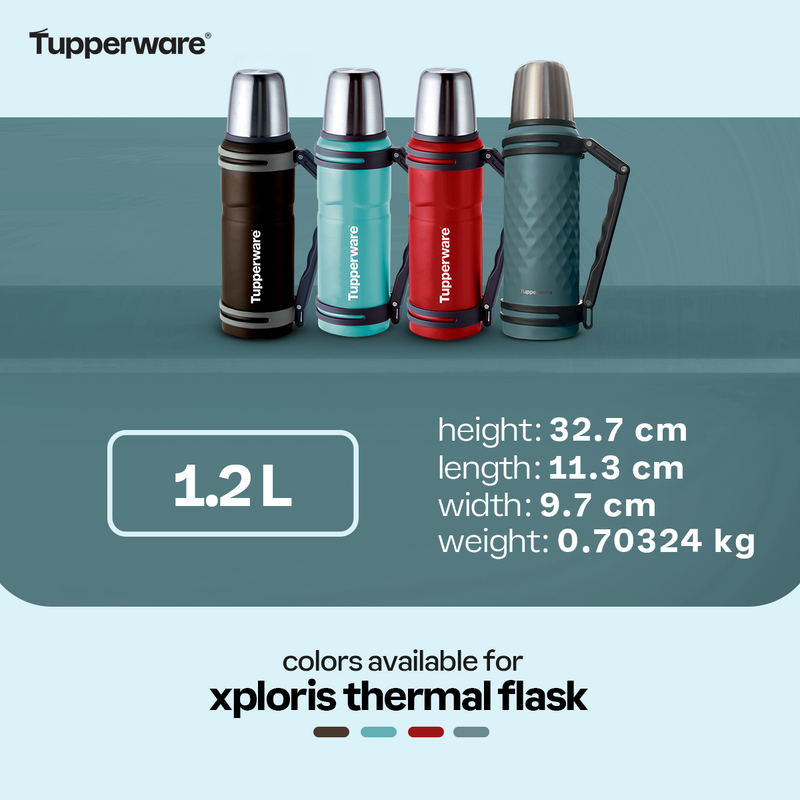 Tupperware Xploris Thermal Flask 1.2 L