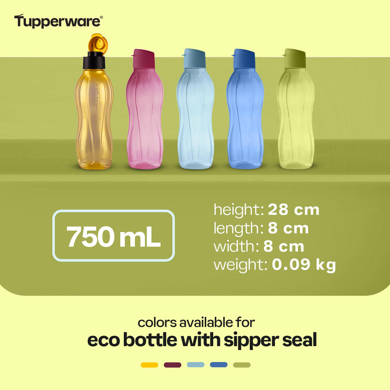 Tupperware 750 mL Eco Bottle with Sipper Seal