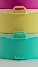 Tupperware Click To Go Round Small Reheatable