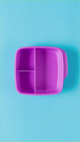 Tupperware Square Divided Lunch Set